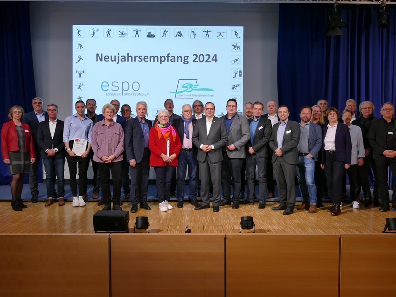 96 ESV K Ehrung Klaus Bongartz ESPO Neujahrsempfang